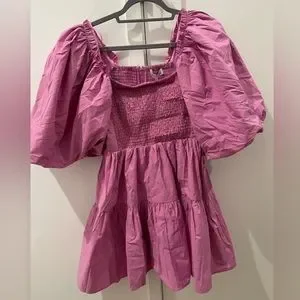 Sofie The Label Dresses Nwt The Madi Puff Sleeve Dress By